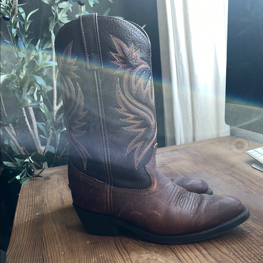 Laredo Brown and Black Men's Boots